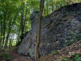 Zřícenina Staré Dubé patří do společnosti výjimečných českých hradů