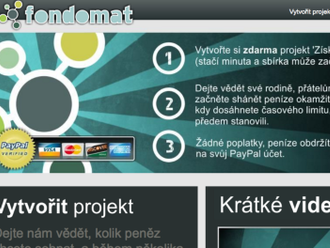 RIP Fondomat.cz. Místo crowdfundingu tam dnes najdete hlavně porno