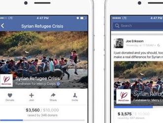 Facebook testuje tlačítko pro dárce peněz. Ocení to hlavně neziskovky