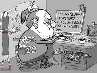 KARIKATÚRA Tá správna žurnalistika