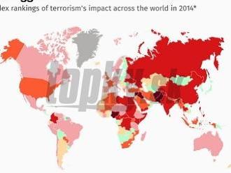 Celosvetová MAPA odhalila riziko teroristickej hrozby: Slováci máte strach? Zbytočne!