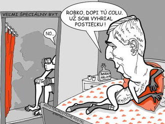 KARIKATÚRA Béla a Robo a ich veľká láska