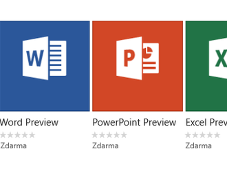 Word, Excel a PowerPoint vyšly jako universální aplikace pro Windows 10