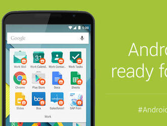 Android i pro pracovní účely, to je nová vize Google