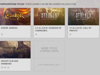 Distribuční portál GOG nabízí zdarma digitální převod vašich starých krabicovek