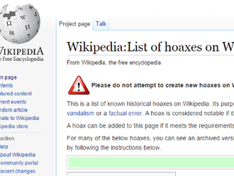 Hoaxy na Wikipedii, roboti klikající na reklamu a trollové odhalení algoritmem  