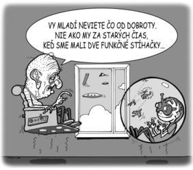 KARIKATÚRA Ako budú Slováci spomínať na staré dobré časy