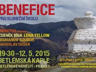 BENEFICE pro Sluneční školu v Malém Tibetu 12. 5. 2015 v Betlémské kapli