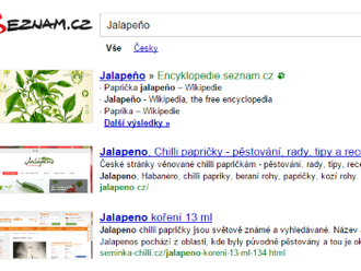Seznam.cz nasadil Jalapeňo, úpravu vyhledávání proti webovému spamu