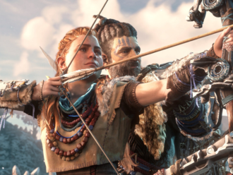 V postapo RPG Horizon Zero Dawn se lidé brání kybernetickým dinosaurům  