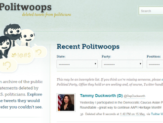 Twitter zlikvidoval Politwoops, transparentnost politiků asi není důležitá