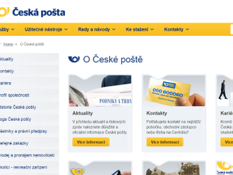 České poště nefungovaly weby, online služby byly nedostupné