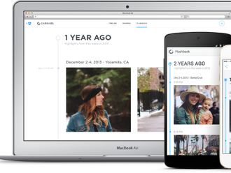 Dropbox láká do Carouselu ukazováním Flashbacků, fotek z minulých let