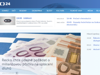 Jak bude vypadat nový web ČT24? Televize ukázala první screenshoty