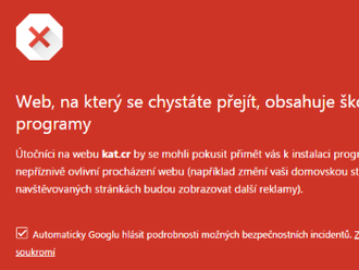 Chrome i Firefox blokovaly velké torrentové weby jako nebezpečné