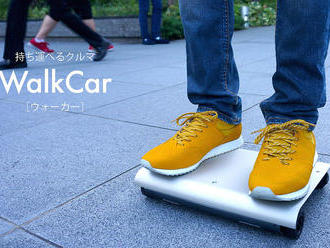 WalkCar - japonský elektroskateboard do tašky