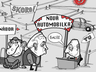 KARIKATÚRA Slovensko víta novú automobilku Jaguar Land Rover