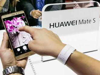 Huawei Mate S - novinka vyzývá iPhone, její displej reaguje na tlak  