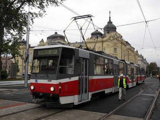 V centre Košíc opäť jazdila električka