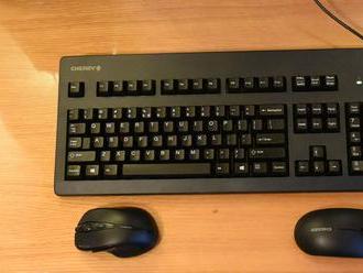 Test: klasická klávesnice Cherry G80 a dvě myši k tomu