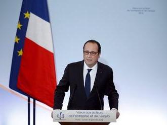 Francouzská ekonomika ve „stavu nouze“: Je třeba ji nastartovat, říká Hollande