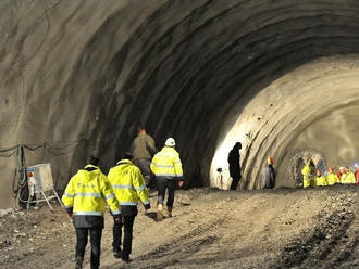 Tunel Považský Chlmec na D3 prerazili po desiatich mesiacoch