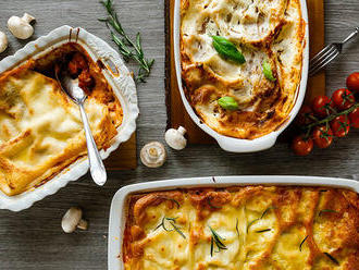 Troje lasagne, které si zamilujete: S cuketou, houbami nebo boloňské