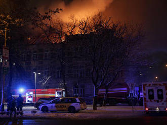 Požiar univerzitnej budovy v Košiciach vyšetruje polícia: Škody rátajú v miliónoch