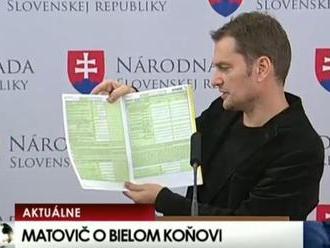 Matovič vracia úder v kauze s Ficom: Ukázal daňové priznanie a veľká výzva premiérovi!