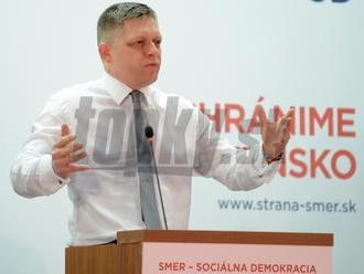 VIDEO Posledná predvolebná konferencia Smeru: Fico strašil hrozbami a oznámil sľub Slovákom