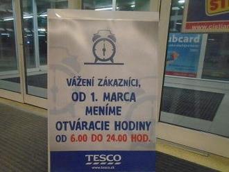 Tesco prekvapilo veľkou zmenou: Non-stop hypermarkety končia v ďalších siedmich mestách!