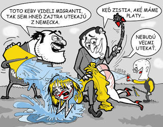 KARIKATÚRA Slovenské zvyky