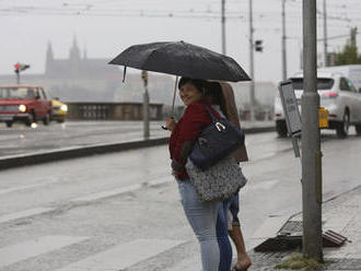 Pražany čeká deštivý víkend: Lepší bude zůstat v doma pod peřinou