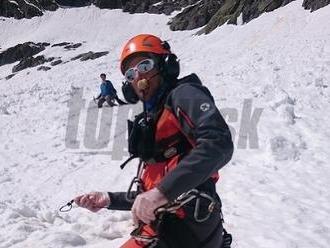 FOTO Tragédia vo Vysokých Tatrách: Skialpinista   padal 300 metrov z Kežmarského štítu