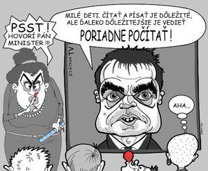 KARIKATÚRA Počtár Plavčan