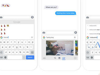 Gboard aneb nová klávesnice pro iOS se zabudovaným vyhledávačem od Google