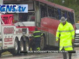 Při havárii autobusu 8 mrtvých a 44 zraněných. Jeli do casina v Texasu