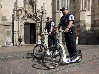 FOTO Košickí policajti majú nové dopravné prostriedky: Netradičné vozidlá majú jediní na Slovensku