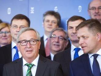 Slovenské predsedníctvo je v plnom prúde: Fico s Junckerom si už vyjasnili hlavné témy