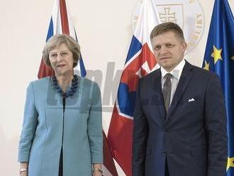 FOTO Premiérka Mayová v Bratislave: Británia chce zostať naďalej silnou na globálnej scéne