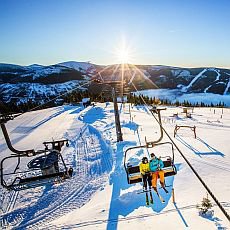 Skiareál ve Špindlu nabízí nejvíce sjezdovek v jednom areálu z celé České republiky