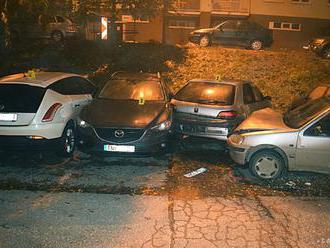 Opitý mladík poškodil na sídlisku Juh v Trenčíne tri automobily