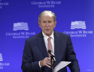 George W. Bush nepriamo kritizoval Trumpa a obhajoval prisťahovalectvo