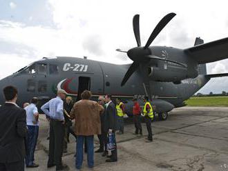 Dopravné lietadlo Spartan C-27J je už na Slovensku