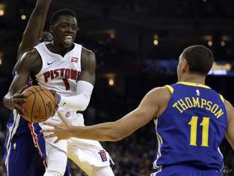 NBA: Obhajca titulu Golden State prehral doma s Detroitom