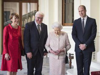 Nemeckého prezidenta Steinmeiera prijala britská kráľovná Alžbeta II.