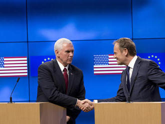 Americký viceprezident Pence v Bruseli: USA a Únia musia čeliť hrozbám spoločne