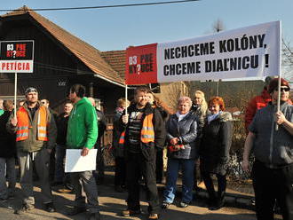 Na dostavbu D3 na Kysuciach upozornili druhým zablokovaním cesty I/11