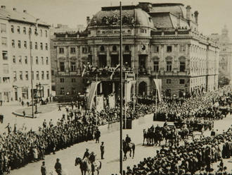 FOTO Oslobodenie Bratislavy pred 72 rokmi: Vyhorené budovy a stovky obetí