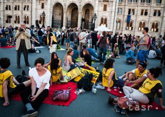 Maďari protestovali proti zákonu o financovaní mimovládok